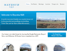Tablet Screenshot of bayviewhousetralee.com